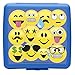 Zak Designs Emojination Plastic Sandwich Container, Emojis