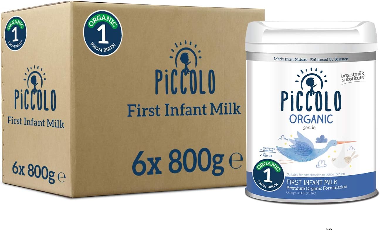 Piccolo Organic Formula 1 First Infant 06 Months Premium Milk