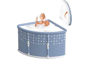 Fan-Shaped Foldable Bathtub, Portable Bath tub For Adults, Shower Stall Tub, Bathroom Folding SPA Bath For Adults, Foldable C