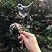 Creative Bird Shaped Hand Blown Transparent Glass Flower Automatic Waterer Plant Self Watering System for Garden House Outdoor Small Plant Potted Plant Water Bottle Waterer Container (Mini Bird)thumb 4