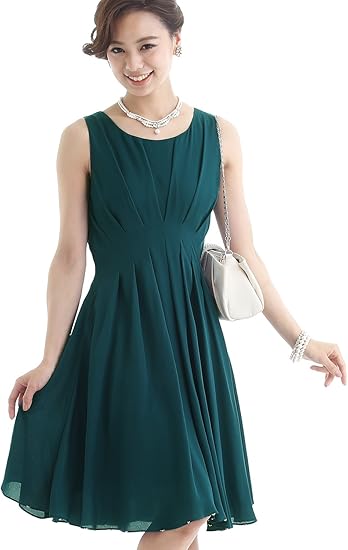 Amazon プールヴー ドレス ワンピース パーティードレス 結婚式 二次会 レディース ワンピース チュニック 通販