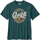 Carhartt Men's 106531 Relaxed Fit Lightweight Short-Sleeve Script Graphic T-Shi