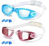 Elimoons Swim Goggles for Men Women Kids, Swimming