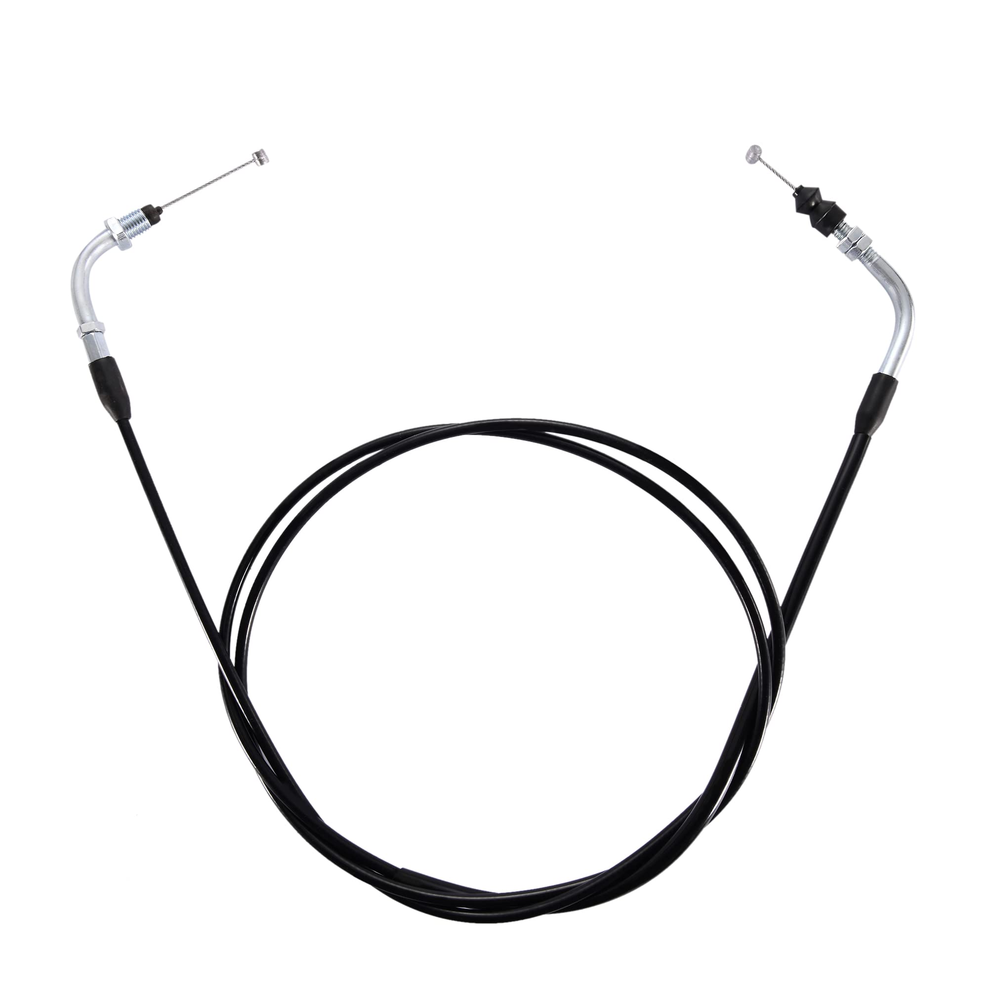 GOOFIT 72.2" Motorcycle Throttle Cable Replacement for Gy6 50cc 70cc 90cc 110cc 125cc China Moped Scooter Chinese Scooter ATV Quad Go Kart Moped