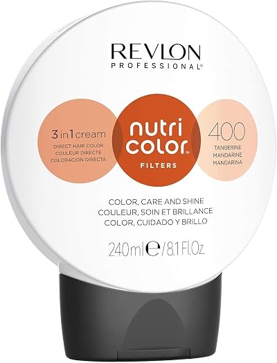REVLON PROFESSIONAL NUTRI COLOR FILTERS 400 Tangerine 240 Ml bright
