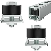SKTREX Trolley Roller Wheels Limit Trolley Assembly Positioning for Unistrut Strut Channel with 1-5/8" Wide and All 1-5/8" or