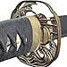 Handmade Sword - Samurai Katana Sword, Battle Ready, Hand Forged, 1045 Carbon Steel, Heat Tempered, Full Tang, Sharp, Wooden Scabbard