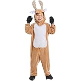Cuteshower Kids Reindeer Pajama Animal Onesie Christmas Costume Children One Piece Outfit Halloween