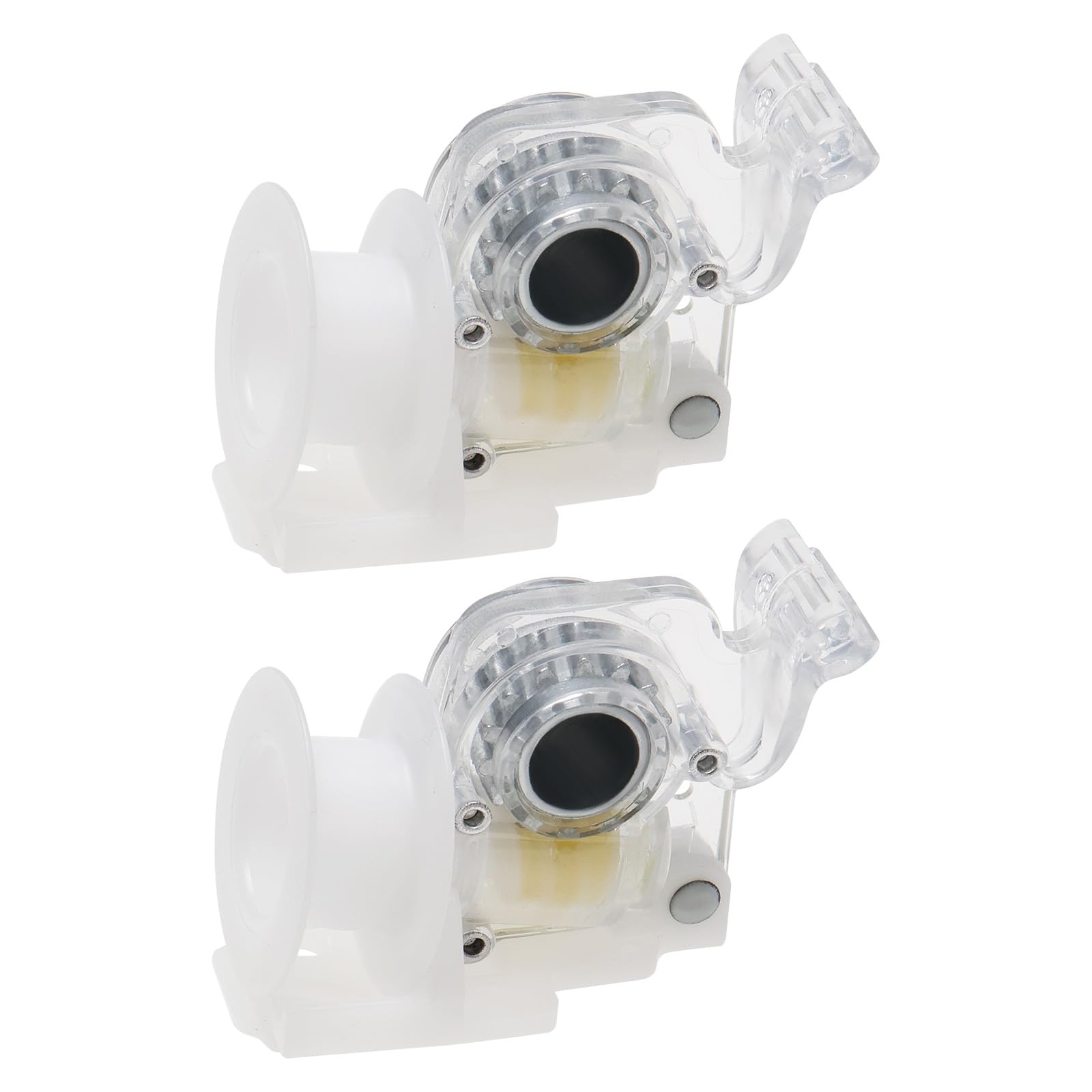 eMagTech 2Pcs Venetian Blind Tilt Mechanism - 50x40mm Spares Parts Tilter Control Fits 6mm Hexagon 50mm Wooden Blinds