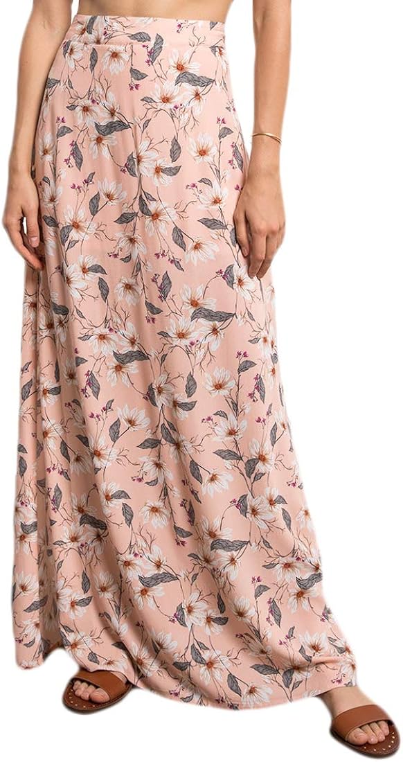floral maxi skirt