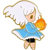 LUKGELYAM Cute Enamel Pins Cartoon Lapel Pin Brooch Badge for Backpack Jackets Funny Tiger Pins for Gift Anime Enamel Pin for Clothing Hat Decoration