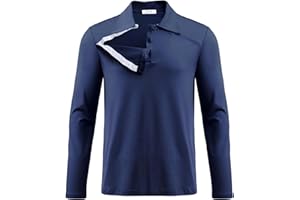 Deyeek Unisex Chemo Shirts for Port Access Post Shoulder Surgery Shirt Long Sleeve Tear Away Shirts