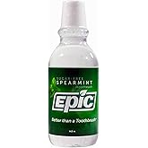 Epic Xyitol Spearmint Flavored Mouthwash, 16 Fl Oz (Pack of 2)2