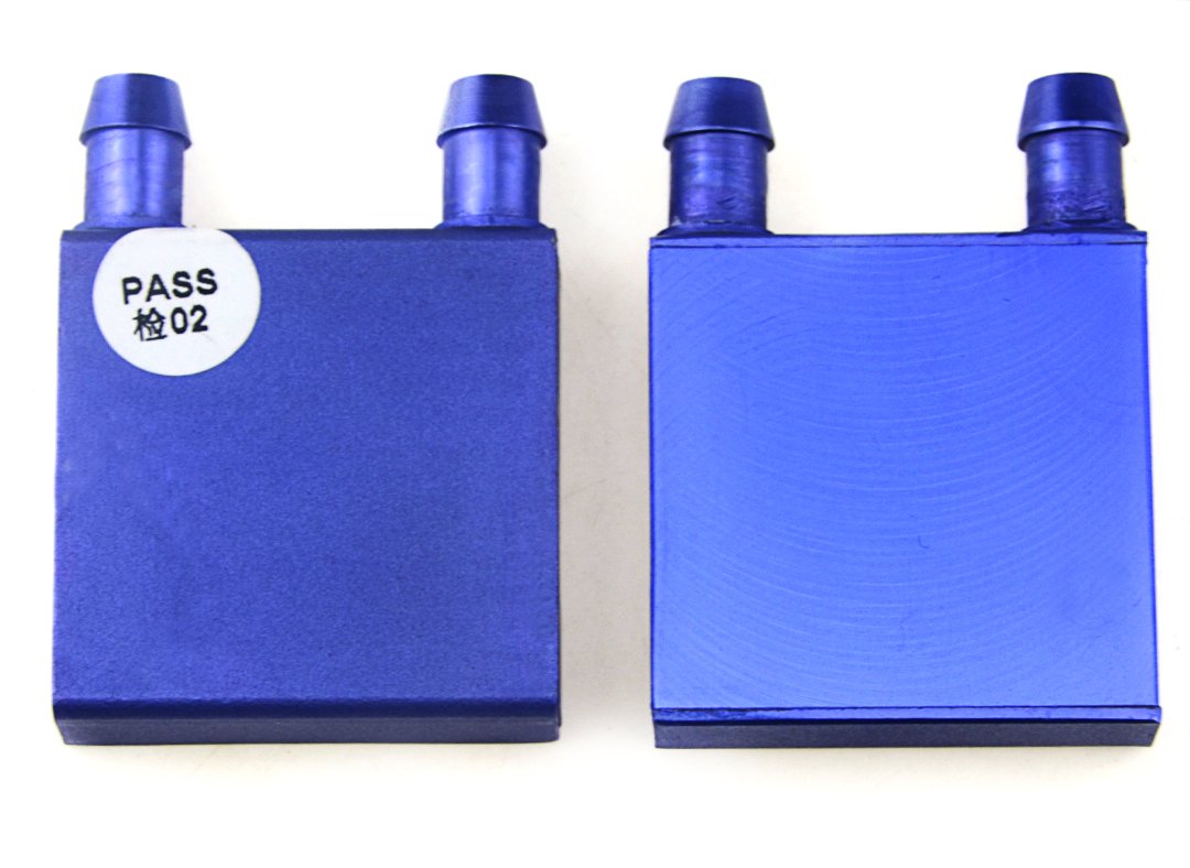 BXQINLENX Aluminum Water Cooling Block for CPU Radiator Heatsink 40x 40mm(2P)