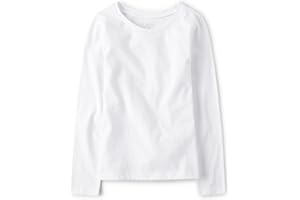 The Children's Place Girls' Basic Short Sleeve Layering Tee