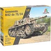 Italeri IT6584 6584 Self Propelled M42 75/34, Scale 1:35, Plastic Kit, Modeling
