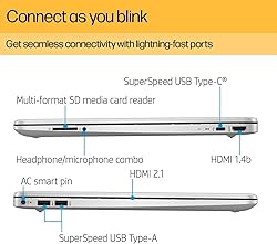 hp Fast Multitasking Touchscreen Laptop, 15.6"" HD
