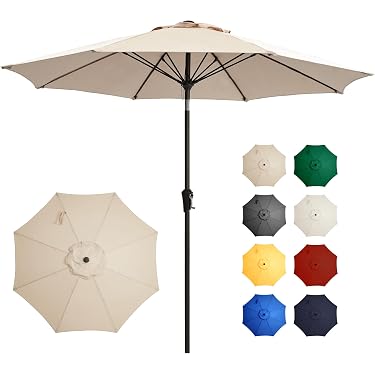 cantilever patio umbrella amazon Amazon.com : 10 X 13 FT Cantilever Patio Umbrella with LED Lights Outdoor  Heavy Duty Double Top Windproof Rectangle Offset Umbrellas with 360-degree  Rotation for Pool Deck Backyard, Beige : Patio, Lawn & Garden