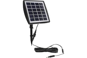 SUNGOOYUE Solar Automatic Drip Irrigation Kit with High Efficiency Solar Panel for Indoor and Outdoor Gardening, Automatic Wa