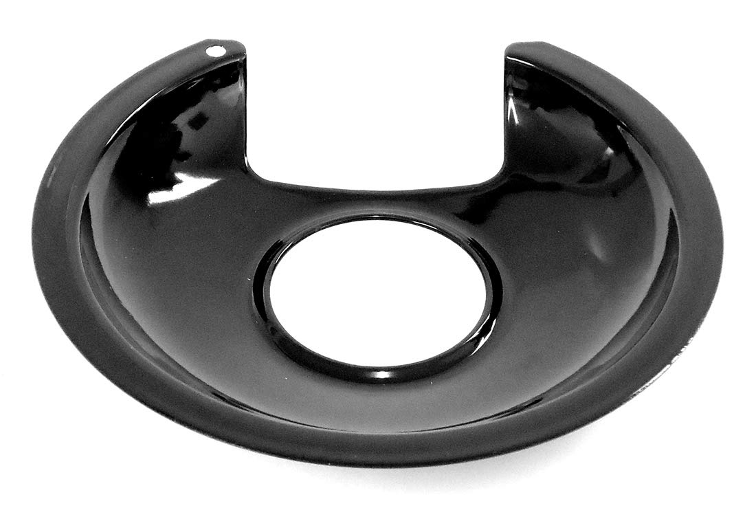 ClimaTek Stove Range 6" Black Burner Drip Pan Bowl fits