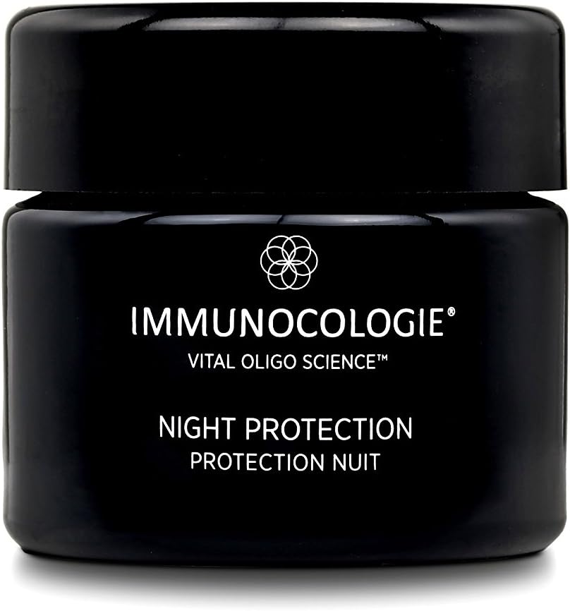 IMMUNOCOLOGIE Night Protection Cream - Hydrating Night Cream Moisturizer Rich in Essential Fatty Acids and Antioxidants for Dry and Dehydrated Skin - 1.5 oz/50 ml
