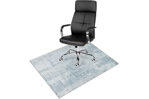 Anidaroel Office Chair Mat for Hardwood Floor & Tile, 36"x48" Desk Chair Mat for Hard Floors, Under Desk Rug for Rolling Chair, Low Pile Carpet Floor Protector Rug, Easy to Clean