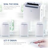 ALL AIR 12000 BTU Portable Air Conditioner Dehumidifier WiFi Timer 17-35C view 8