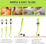 HouChanges 3Pcs Tick Remover Tool Painlessly Remove Ticks Dogs Cats Humans view 3