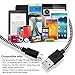 Micro USB Cord, Eversame Bundle of 5 6.6Ft/2M Nylon Braided High Speed Sync Quick Charging USB 2.0 A Male to Micro B Cable Compatible Compatible For Galaxy S6/S4/Note 4 (Black)