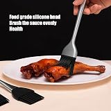 Zerodis Silicone Basting Brush Heat Resistant Pastry BBQ Grill Baking Kitchen view 9