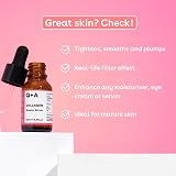 Q+A Collagen Booster Serum 15ml – Plant-Based, Algae Extracts, Vegan Cruelty view 3