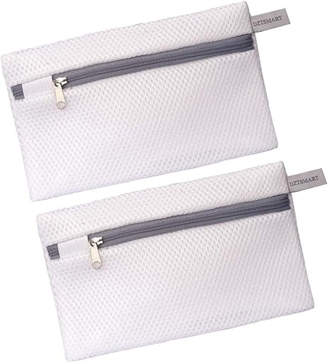 Amazon Co Jp Dztsmart 洗濯ネット マスク専用洗濯ネット21 12 5cm マスクケースにもなるykk耐久性ファスナー クッション素材 型崩れしない 厚手 洗える 丈夫 抗菌マスクポーチ 旅行収納袋 携帯用 Grey Zipper 2 ホーム キッチン