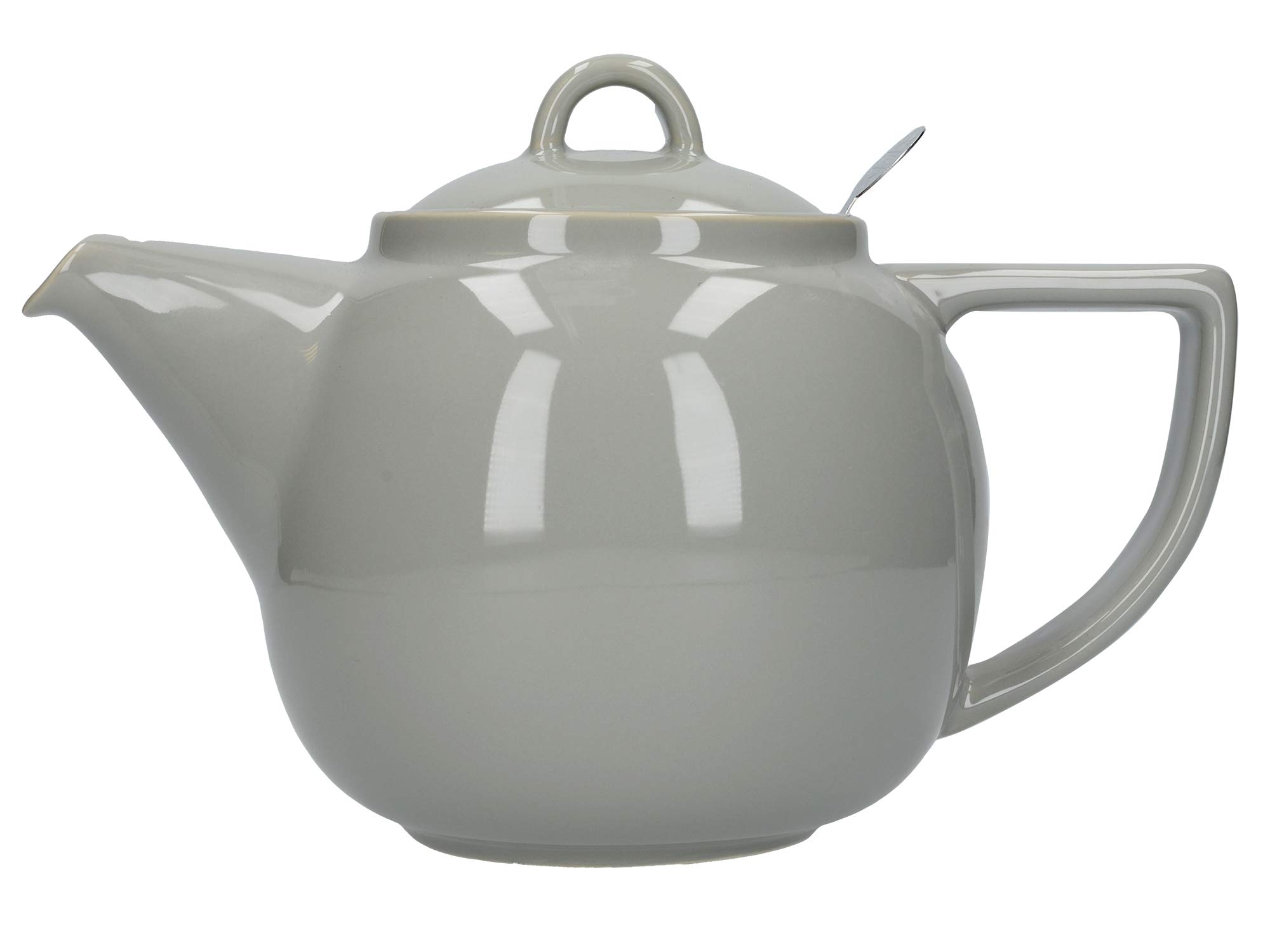 London Pottery Geo Filter Infuser Teapot, Ceramic, Cobblestone, 4 Cup (1.1 Litre) โ image 1