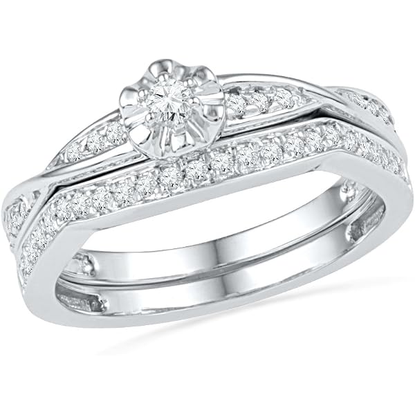 Katarina Anello Infinito In Argento 925 Con Diamante – Gioiello Bicolore