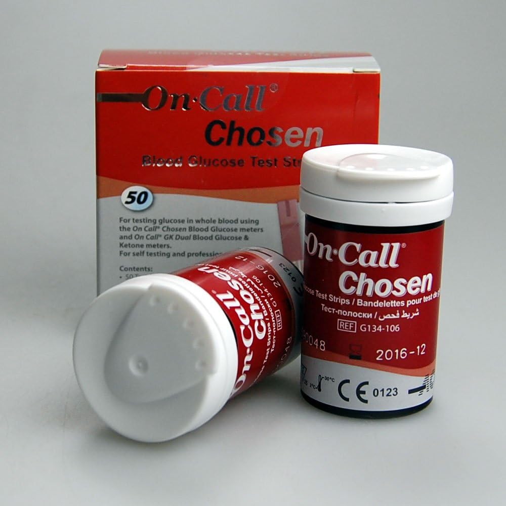 On Call Chosen Blood glucose test strips for use with the On Call DK meter & On Call Chosen Meter - Image 3