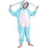 TYONMUJO Animal Onesie Costume for Kids Halloween Costumes for Girls Boys Cosplay Outfit Rabbit Bunny