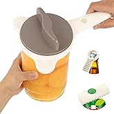 MIDOGAT Adjustable Gripper Opener for Jars and Bottles, Strain-Free Jar Opener, Bottle Opener Multi-Functional