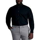 Haggar Mens Haggar Men's Premium Comfort Classic Fit Wrinkle Resistant Dress Shirt