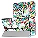 Acer Iconia One 10 B3-A40 / A3-A40 Slim Shell Case,Mama Mouth Ultra Lightweight PU Leather Standing Cover For 10.1