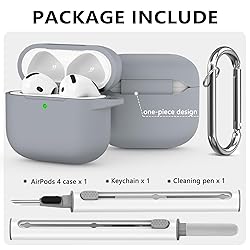 Ljusmicker for AirPods 4 Case Cover 2024 with