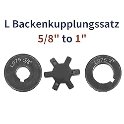 uxcell 5/8" to 1" L075 Flexible 3-Piece L-Jaw