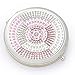 Jinvun Compact Purse Mirror | Round 2 Sided |Clear Reflection With Magnification | Freshen Up Makeup & Eliminate Mishaps (Pink)