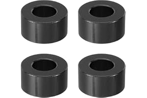 PATIKIL M8 Aluminum Spacer, 4 Pcs Metal Spacers Aluminum 8.2mm ID x 16mm OD x 8mm L Aluminum Spacer Screw Standoff Round for 