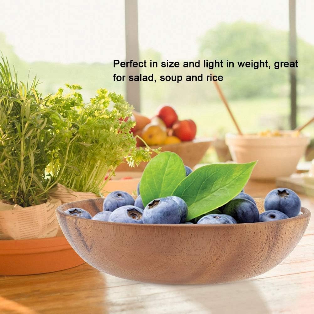 DEWIN Wooden Fruit Bowl - Image 4