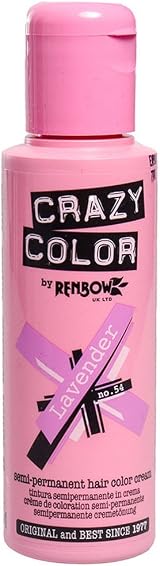Crazy Color X2 Lavender Hair Dye 100ml Semi-Permanent No Ammonia view 2