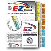 EZ Tabs (Color Coded) with EZ Formula Guide for The 2017 National Electrical Code