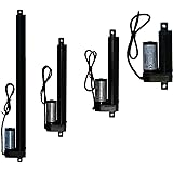 2 Inch 2" Stroke Linear Actuator 12 Volt 12V 225 Pounds lbs Maximum Lift (Includes Mounting Brackets)