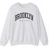 CUSTOMI Brooklyn New York Adult Unisex Crewneck Sweatshirt