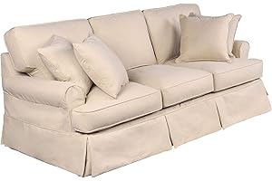Sunset Trading Horizon Sofa Slipcover, Configurable, Tan