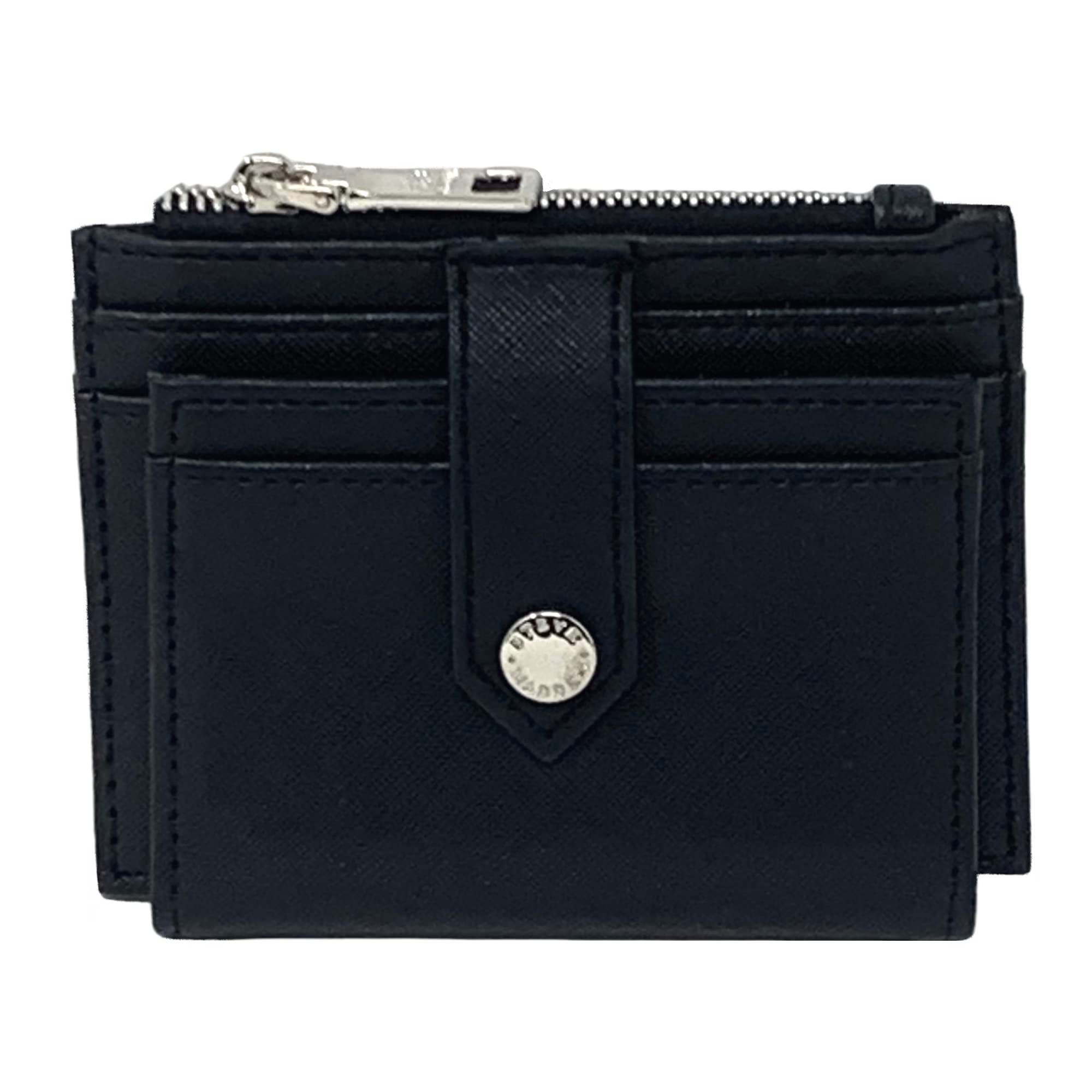 Steve Madden Hayden Wallet Black/Silver One Size